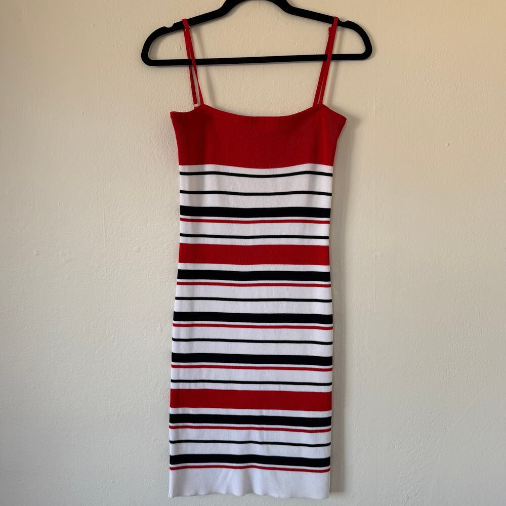 OG Fashion Nova striped preppy body con dress